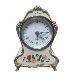 Vintage Bucherer Musical Wind-Up Alarm Clock